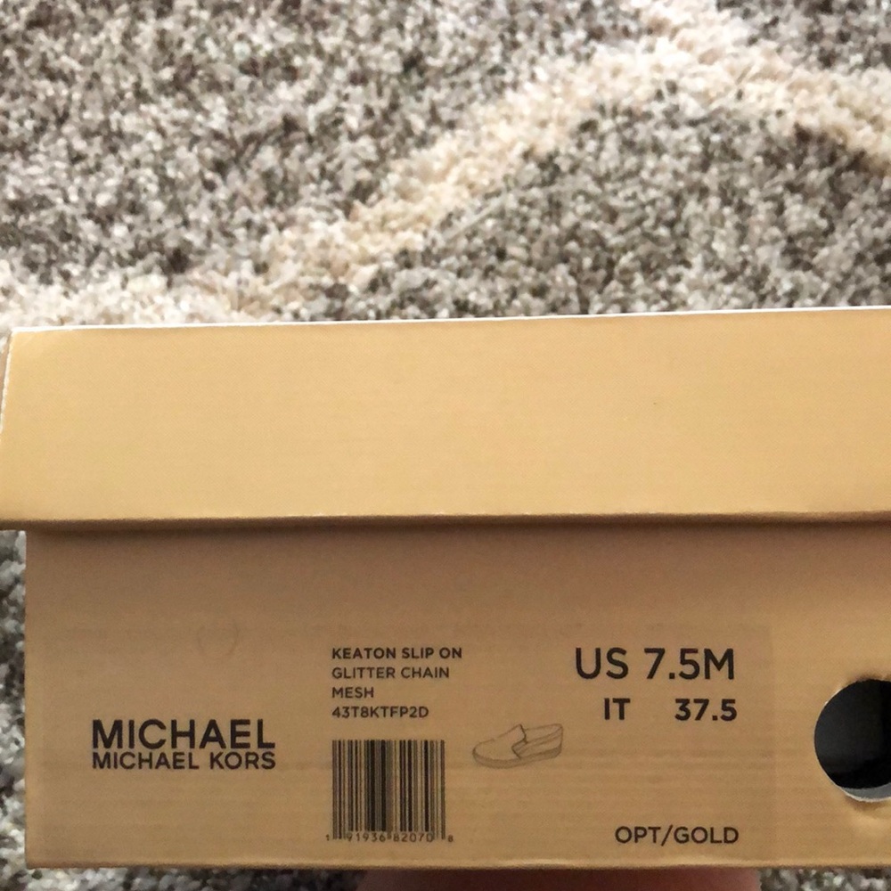 Michael Kors Keaton Slip On size 7.5 (37.5)